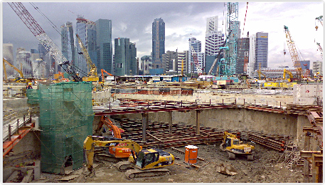Marina Bay Sands Integrated Resort – Hotel Substructure
