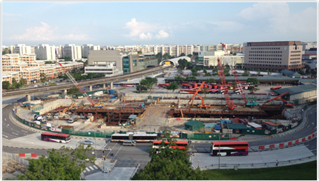 Downtown Line 3 - C925A Tampines Central Station.